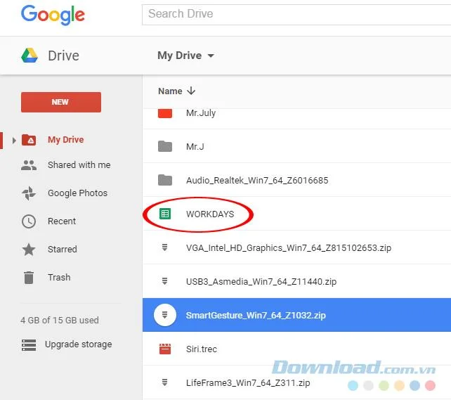 نحوه انتقال داده ها از Google Docs به Google Drive