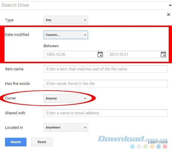 بهترین روش برای جستجو در Google Drive
