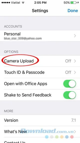 چگونه می توان از حافظه OneDrive در آیفون استفاده کرد؟