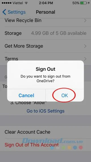 چگونه می توان از حافظه OneDrive در آیفون استفاده کرد؟