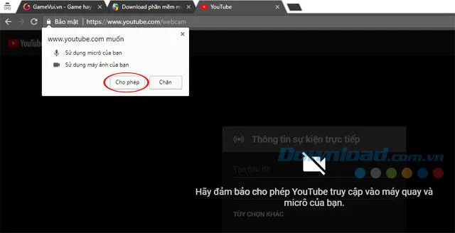 نحوه پخش مستقیم YouTube از یک مرورگر وب