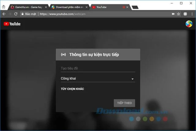 نحوه پخش مستقیم YouTube از یک مرورگر وب