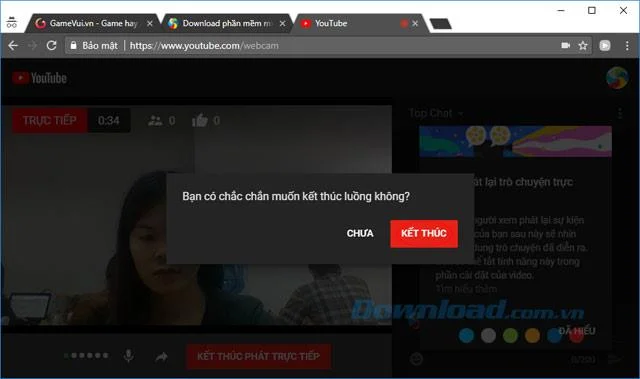 نحوه پخش مستقیم YouTube از یک مرورگر وب