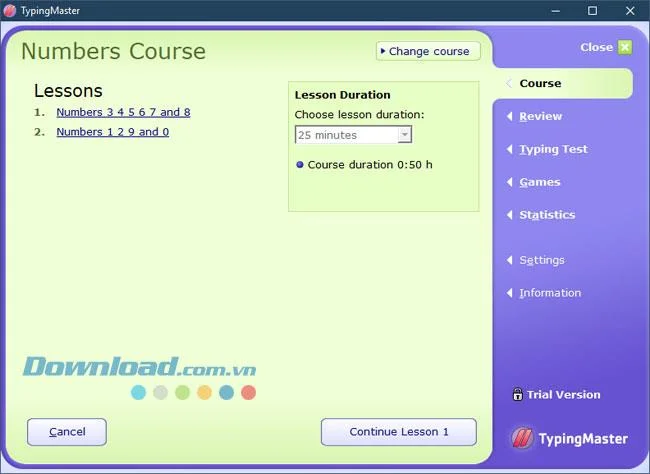 تعليمات لاستخدام برنامج TypingMaster Pro على الكمبيوتر