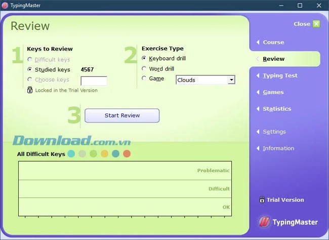 تعليمات لاستخدام برنامج TypingMaster Pro على الكمبيوتر