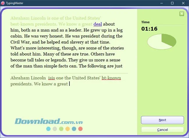 تعليمات لاستخدام برنامج TypingMaster Pro على الكمبيوتر