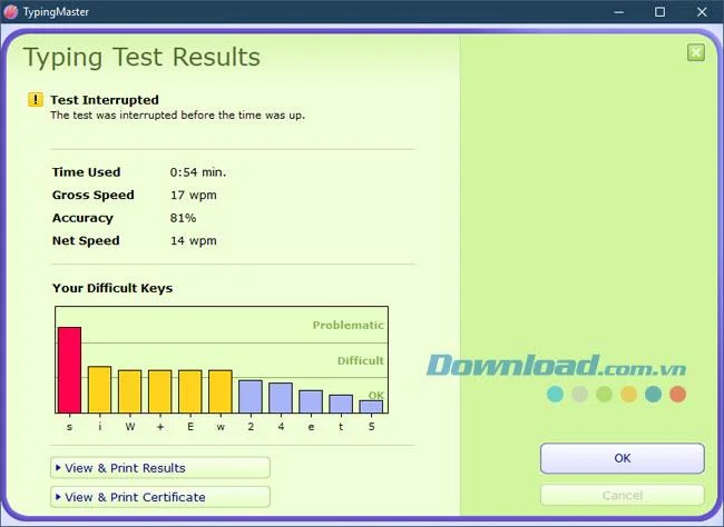 تعليمات لاستخدام برنامج TypingMaster Pro على الكمبيوتر
