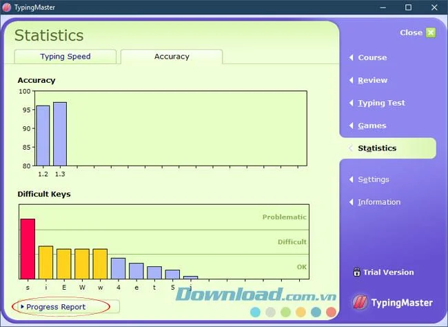 تعليمات لاستخدام برنامج TypingMaster Pro على الكمبيوتر