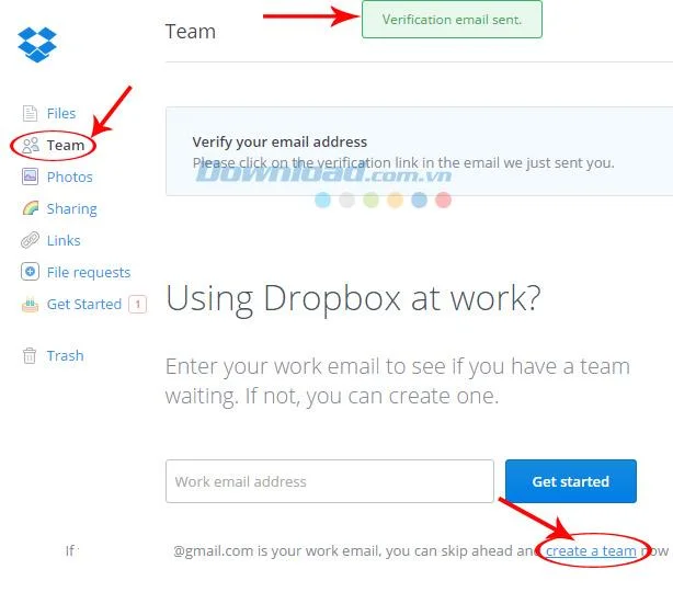نحوه استفاده از ویژگی کار گروهی در Dropbox