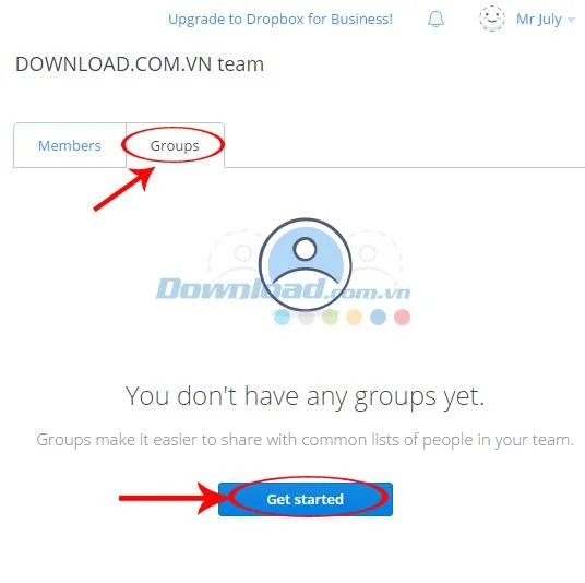 نحوه استفاده از ویژگی کار گروهی در Dropbox