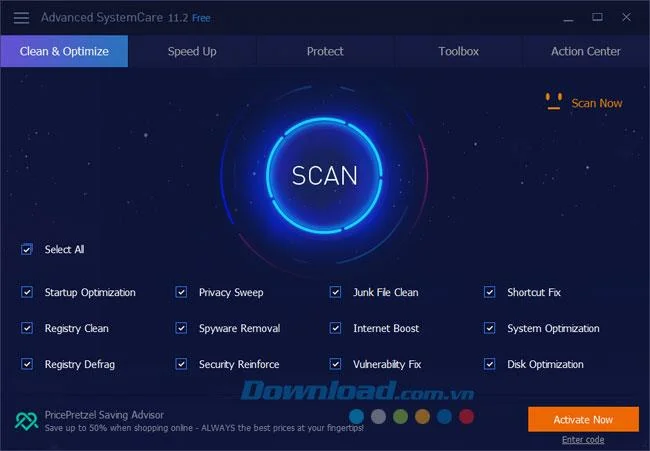 راهنمای کاربر برای نرم افزار Advanced SystemCare 11