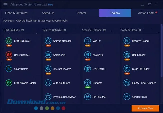 راهنمای کاربر برای نرم افزار Advanced SystemCare 11