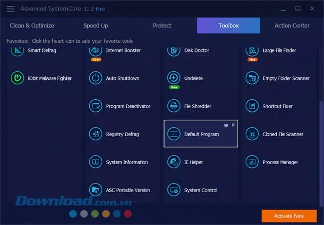 راهنمای کاربر برای نرم افزار Advanced SystemCare 11