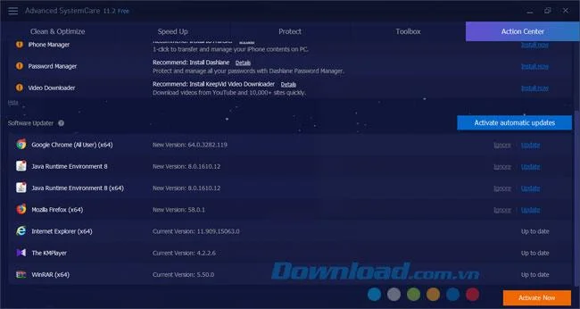 راهنمای کاربر برای نرم افزار Advanced SystemCare 11