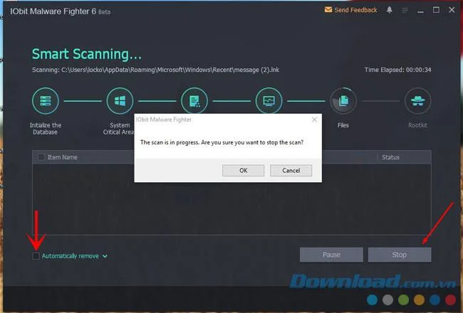دستورالعمل استفاده از نرم افزار IObit Malware Fighter 6