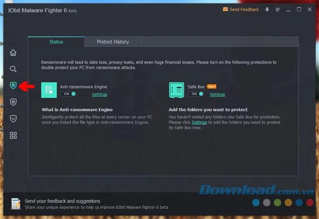 دستورالعمل استفاده از نرم افزار IObit Malware Fighter 6