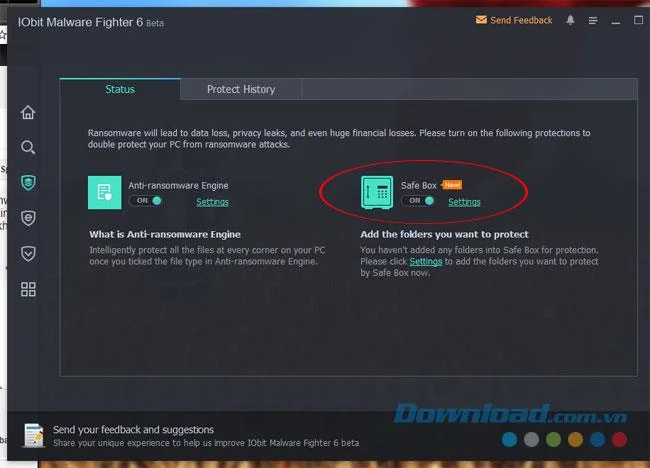 دستورالعمل استفاده از نرم افزار IObit Malware Fighter 6