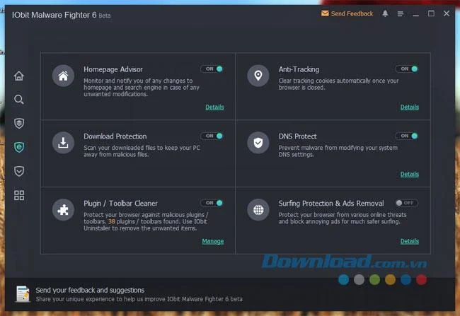 دستورالعمل استفاده از نرم افزار IObit Malware Fighter 6