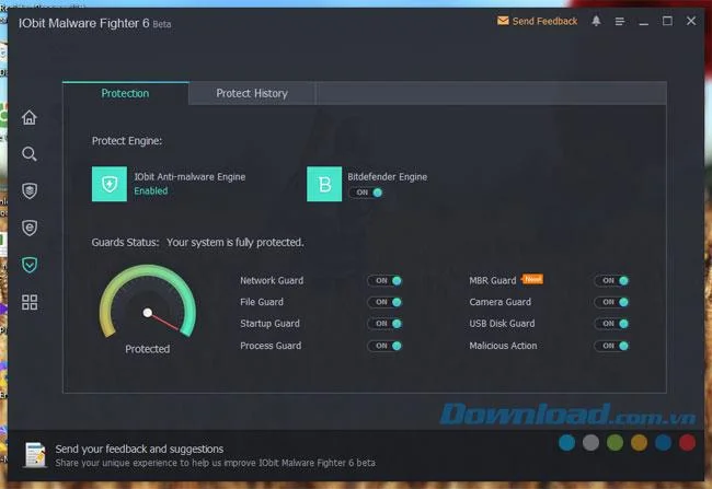 دستورالعمل استفاده از نرم افزار IObit Malware Fighter 6