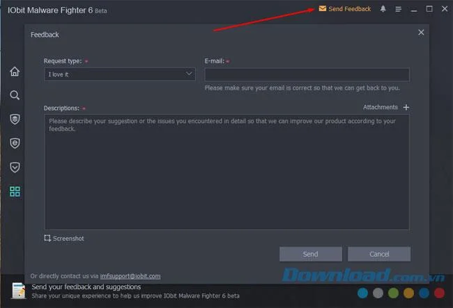 دستورالعمل استفاده از نرم افزار IObit Malware Fighter 6