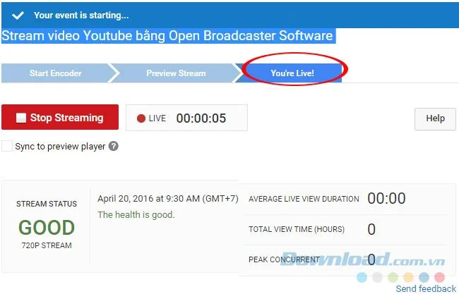 How to stream Youtube videos with OBS