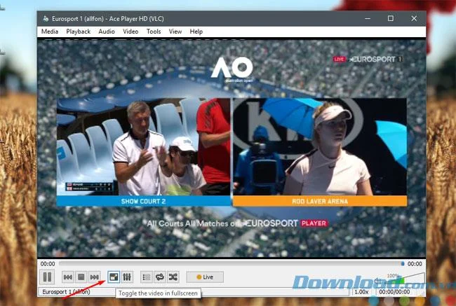 Anweisungen zur Verwendung von Ace Stream Media, um online Fußball zu schauen