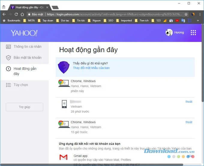 9 راه برای ایمن نگه داشتن حساب Yahoo Mail