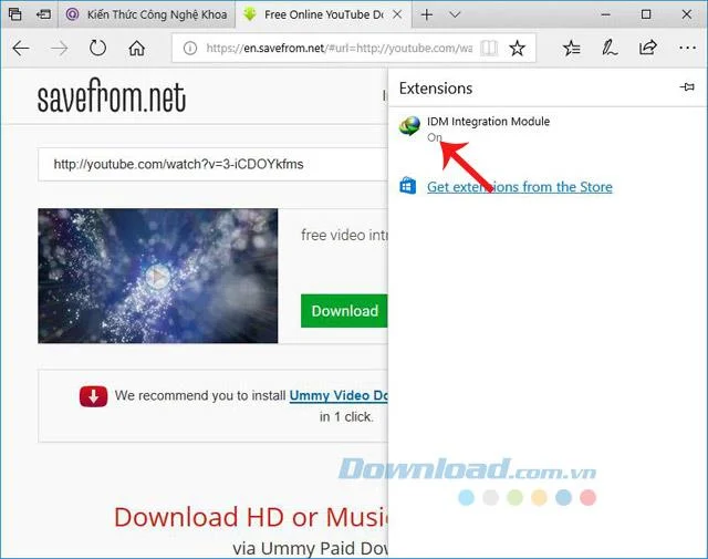 نحوه نصب مدیر بارگیری اینترنت در Microsoft Edge