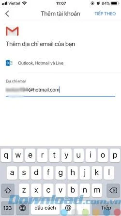 دستورالعمل افزودن حسابهای نامه غیر Google به Gmail برای iOS