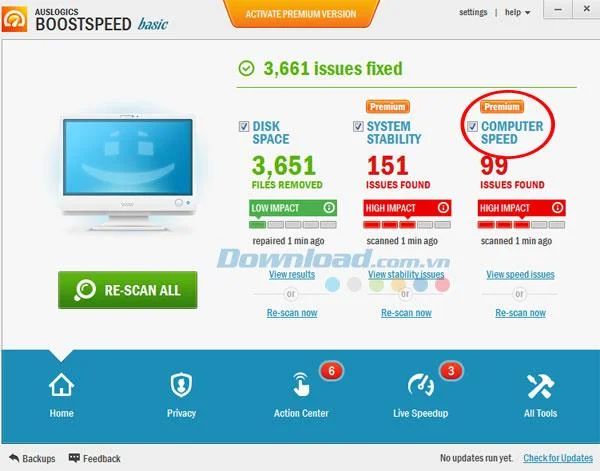 اینترنت را با AusLogics BoostSpeed ​​سرعت بخشید