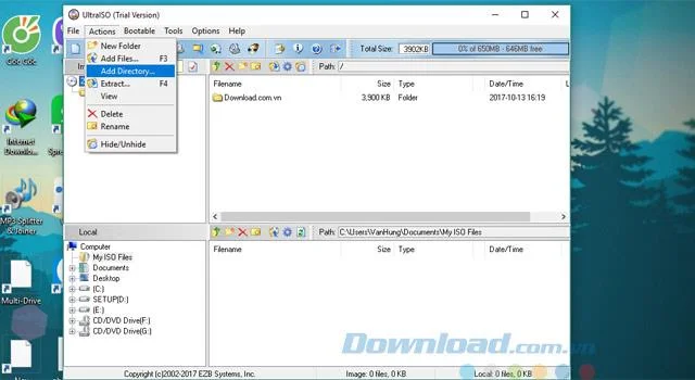 نحوه ایجاد و ویرایش فایل های ISO با UltraISO