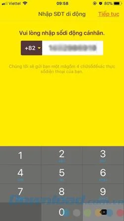 دستورالعمل ثبت نام حساب KakaoTalk