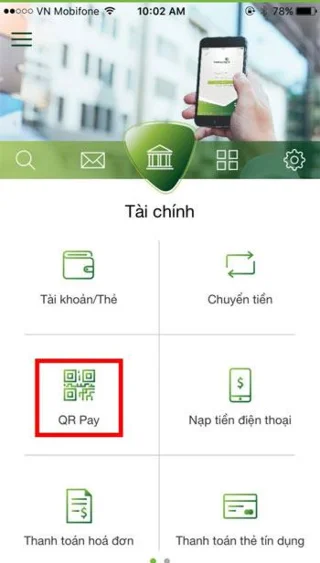 QR Payの手続き