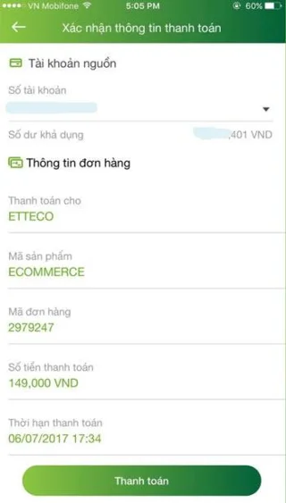 راهنمای پرداخت QR Pay از طریق Vietcombank