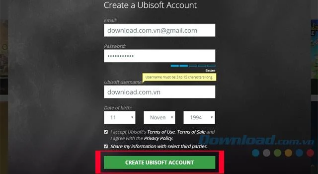 دستورالعمل ثبت نام حساب Uplay