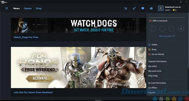 دستورالعمل ثبت نام حساب Uplay