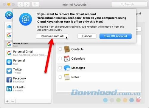 دستورالعمل افزودن و حذف حساب های ایمیل در Mac ، iPhone و iPad