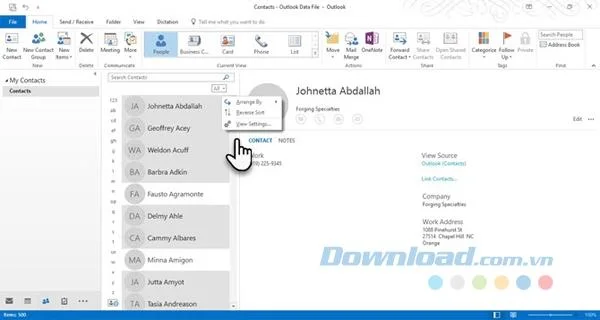 به صورت انبوه پیام های شخصی شده را در Outlook با ادغام نامه ارسال می کنید
