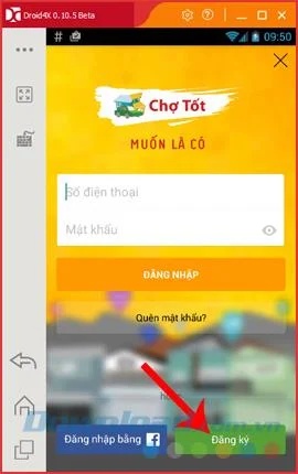 چگونه برای یک حساب Cho Tot ثبت نام کنیم؟
