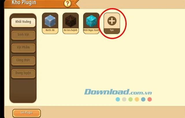 نحوه تعدیل سلاح ها و موارد در Mini World: Block Art