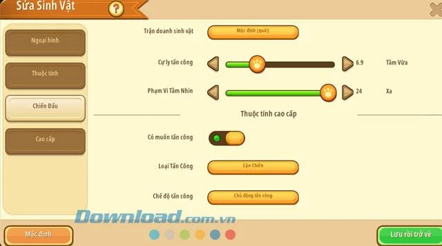 نحوه تعدیل سلاح ها و موارد در Mini World: Block Art