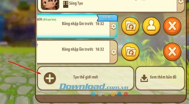 نحوه تعدیل سلاح ها و موارد در Mini World: Block Art