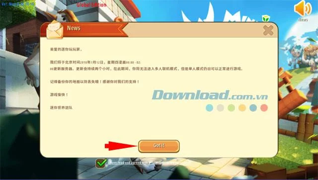 دستورالعمل نصب و پخش Mini World: Block Art در شبیه ساز Android