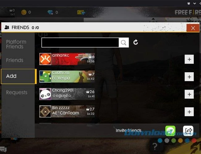 چگونه در Garena Free Fire دوست کنیم