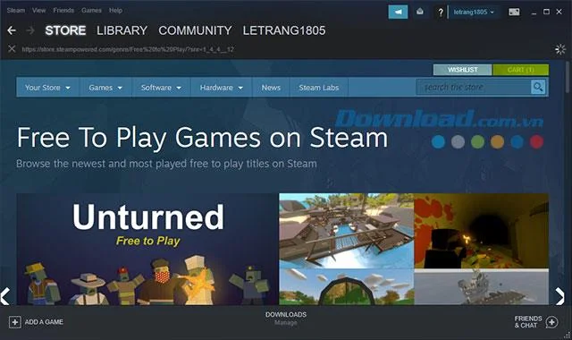 دستورالعمل نحوه بارگیری بازی ها در Steam به صورت رایگان