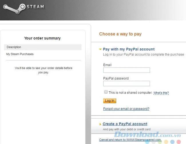 دستورالعمل نحوه بارگیری بازی ها در Steam به صورت رایگان