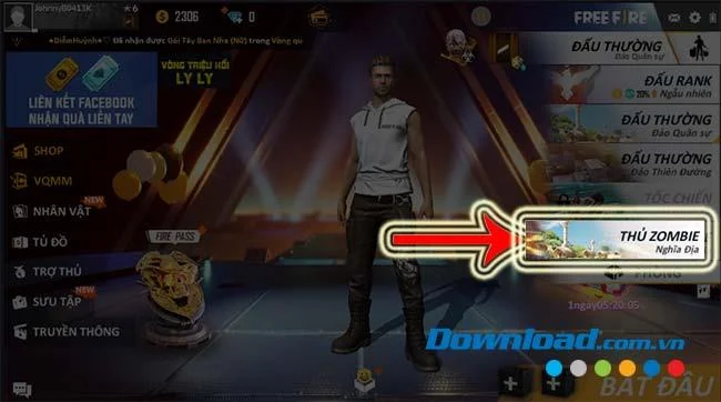 نحوه بازی حالت Zombie در Fire Free