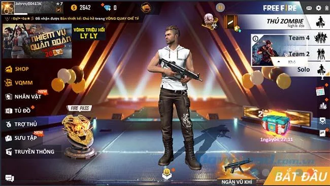 نحوه بازی حالت Zombie در Fire Free