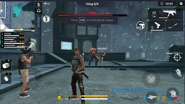 نحوه بازی حالت Zombie در Fire Free