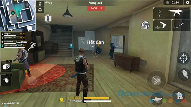 نحوه بازی حالت Zombie در Fire Free